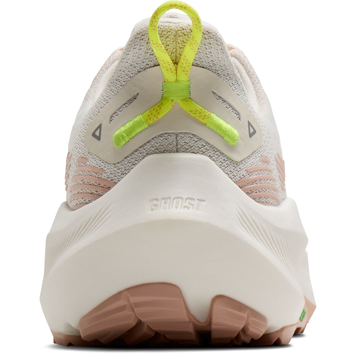 Женские кроссовки Brooks Ghost Trail Running, цвет: Волчий / Розовый — фото 4