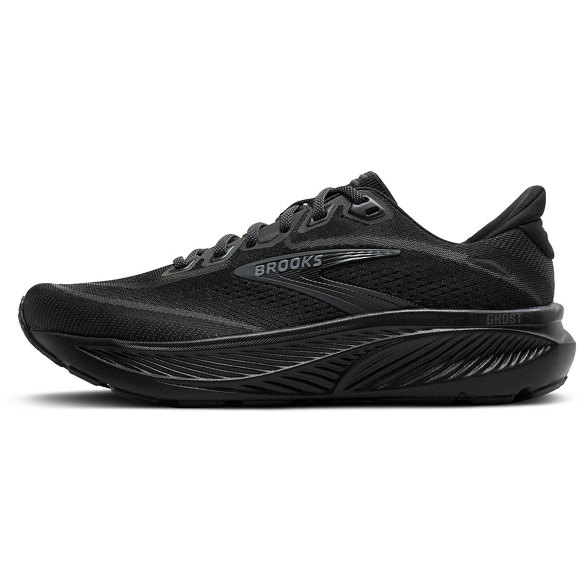 Женские кроссовки Brooks Ghost 18 Running, цвет: Чёрный / Эбеновый — фото 3