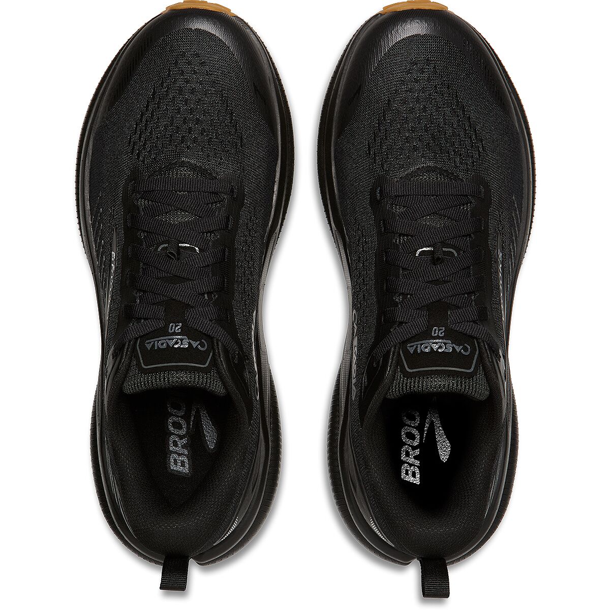 Мужские кроссовки Brooks Cascadia 20 Trail Running, цвет: Чёрный / Эбеновый — фото 6