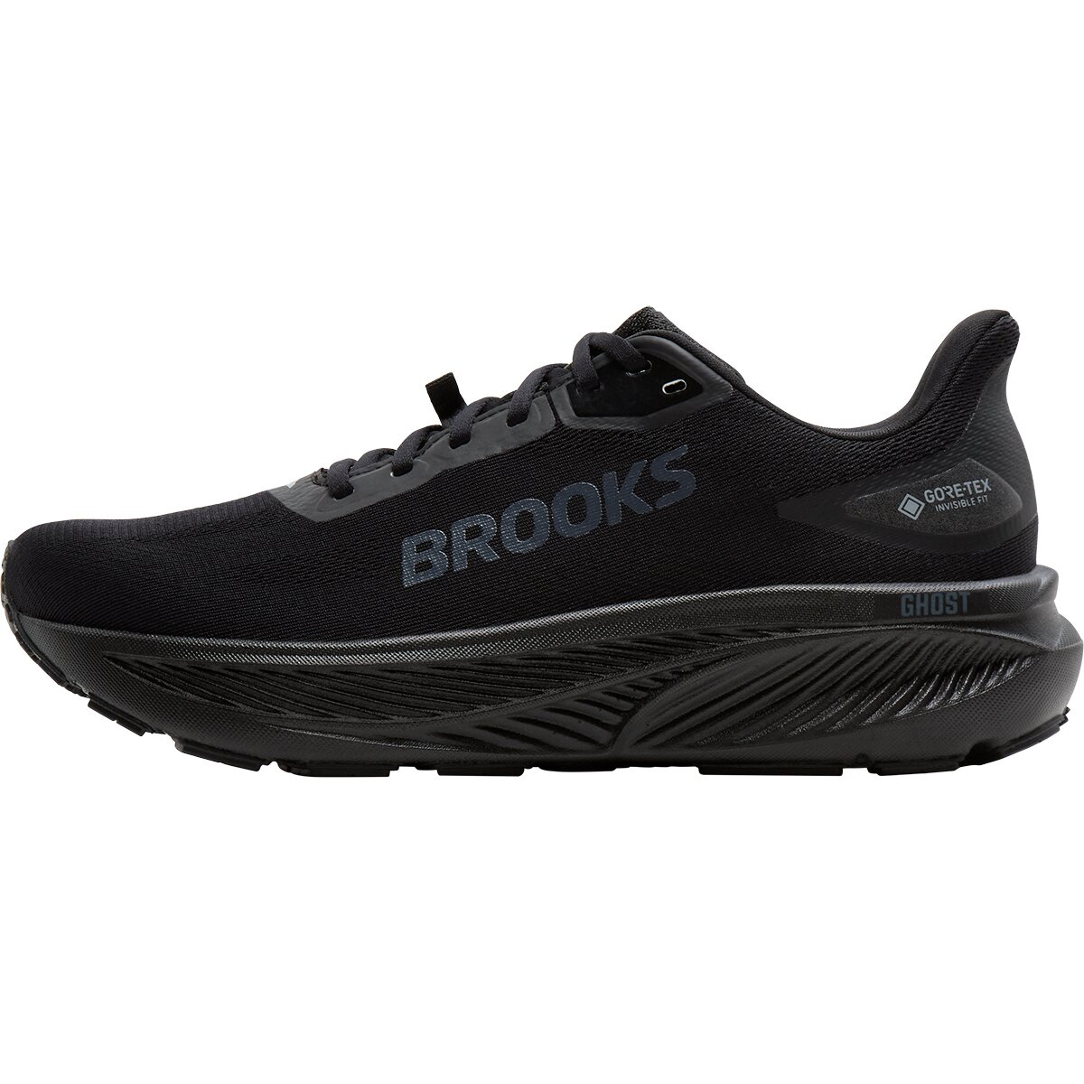 Женские кроссовки Brooks Ghost 18 GTX Running, цвет: Чёрный / Эбеновый — фото 3