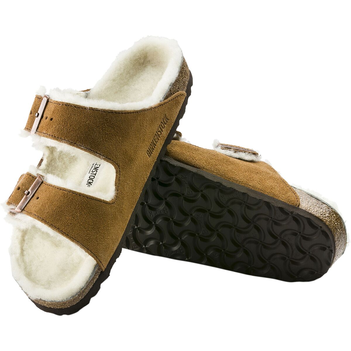 birkenstock arizona shearling size 38