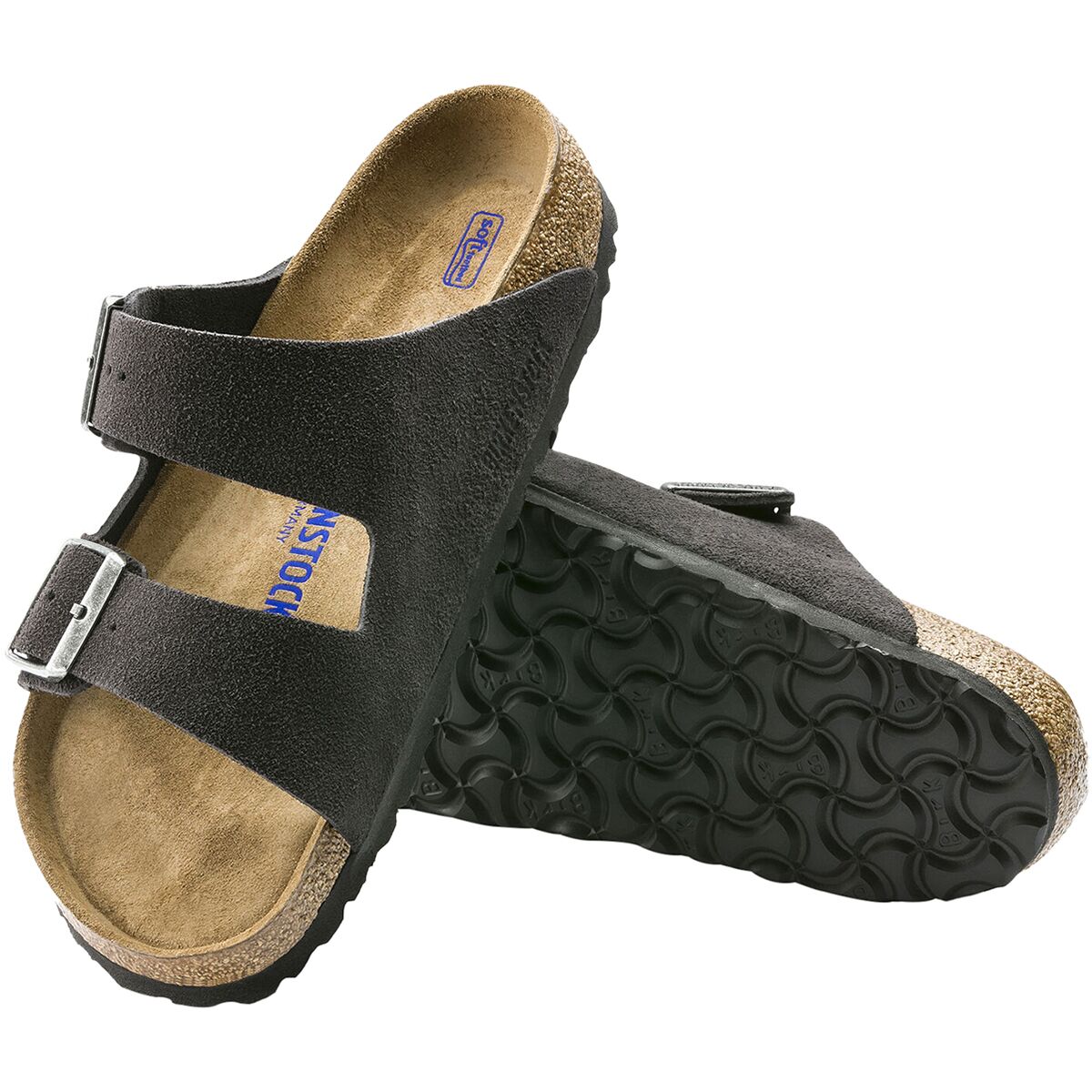men's birkenstock arizona soft footbed sandals