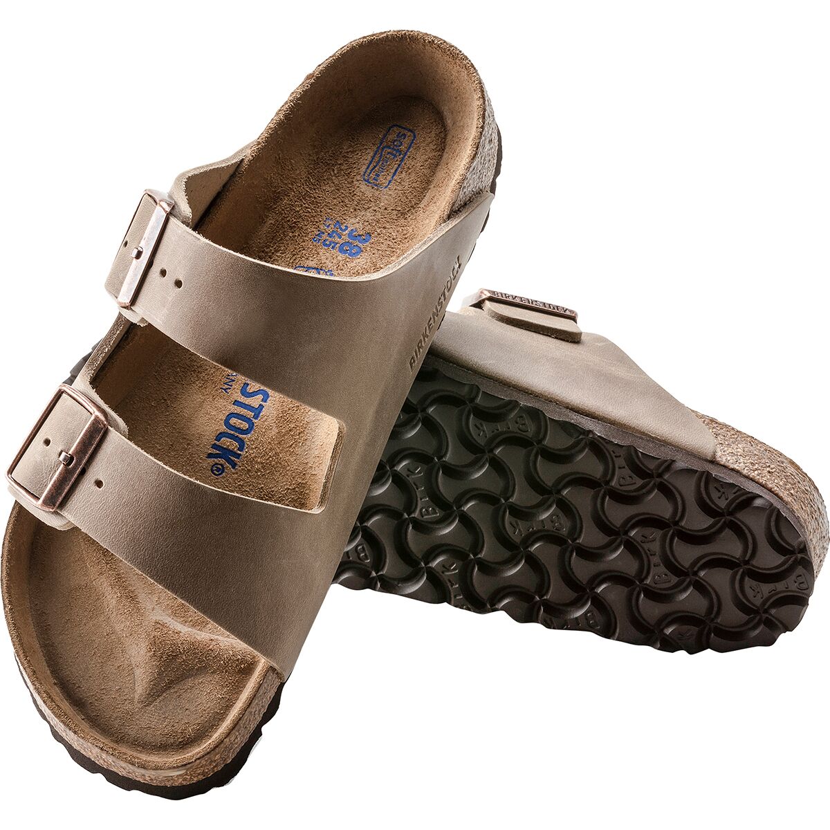 Birkenstock Arizona Soft Footbed Leather Sandal - Men´s