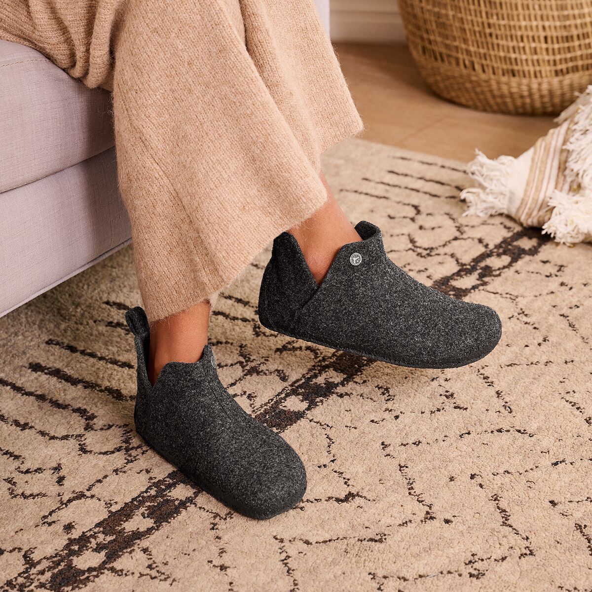 Birkenstock Andermatt Shearling Special Edition Bootie Slipper Men's Footwear