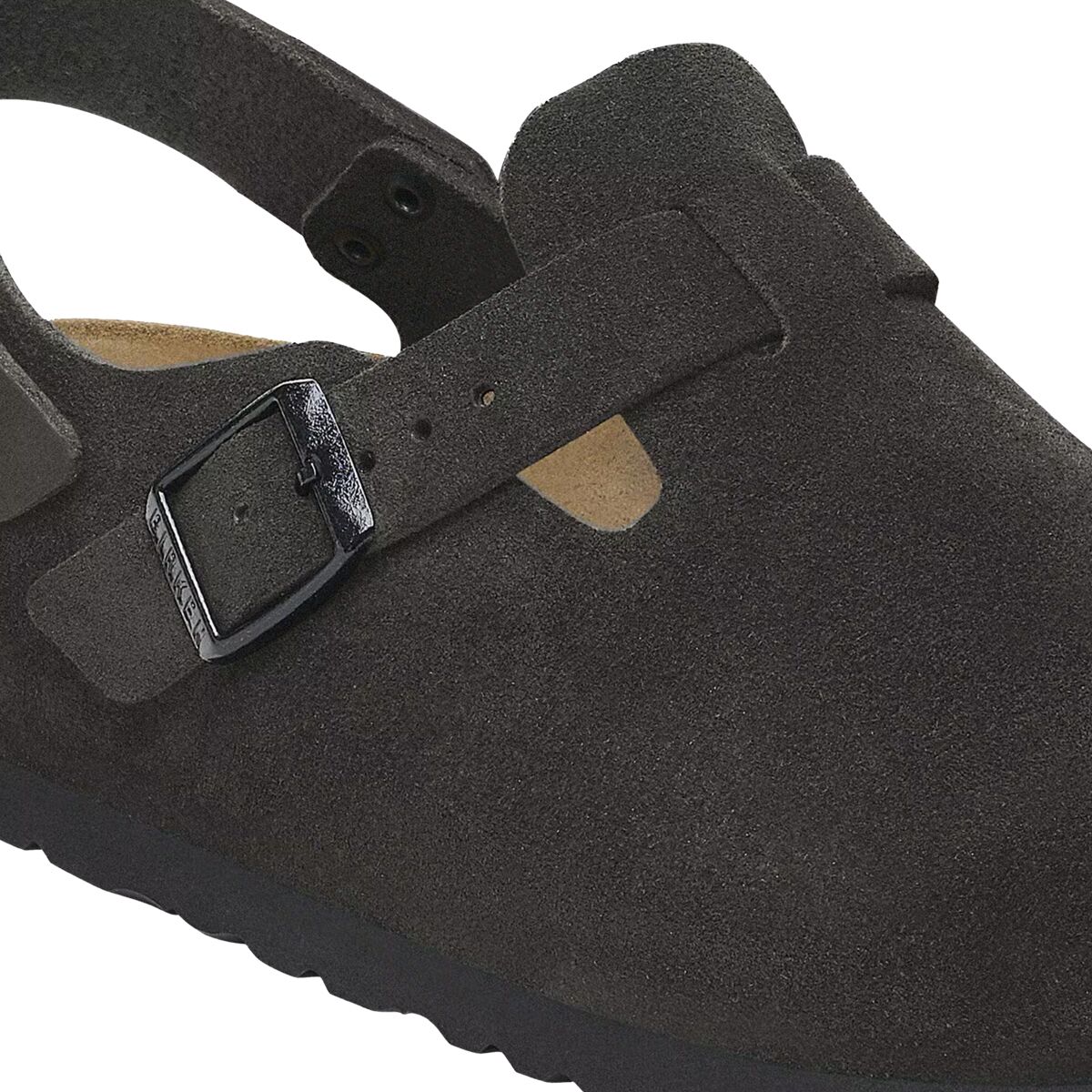 Женские сабо Birkenstock Tokio Narrow Clog, цвет: Чёрный замшевый — фото 3
