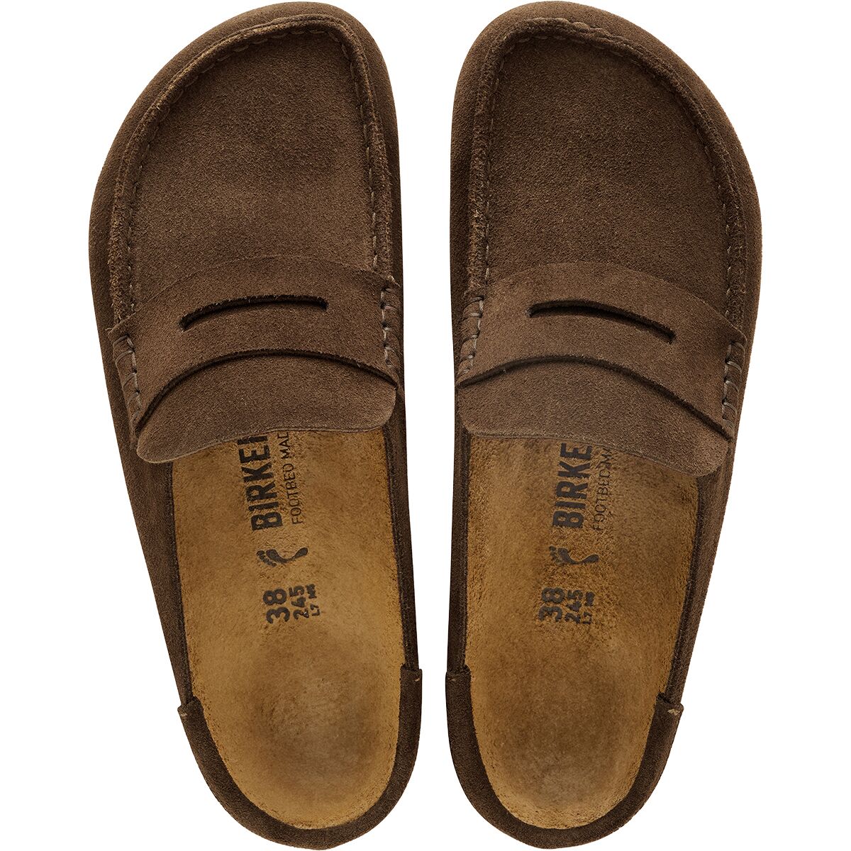 Женские кроссовки Birkenstock Naples Wrapped Bold Grip Narrow, цвет: Замшевый — фото 4