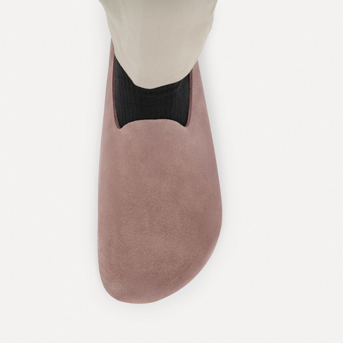 Женские сабо Birkenstock Amsterdam Wrapped Narrow Clog, цвет: Выцветший фиолетовый — фото 6