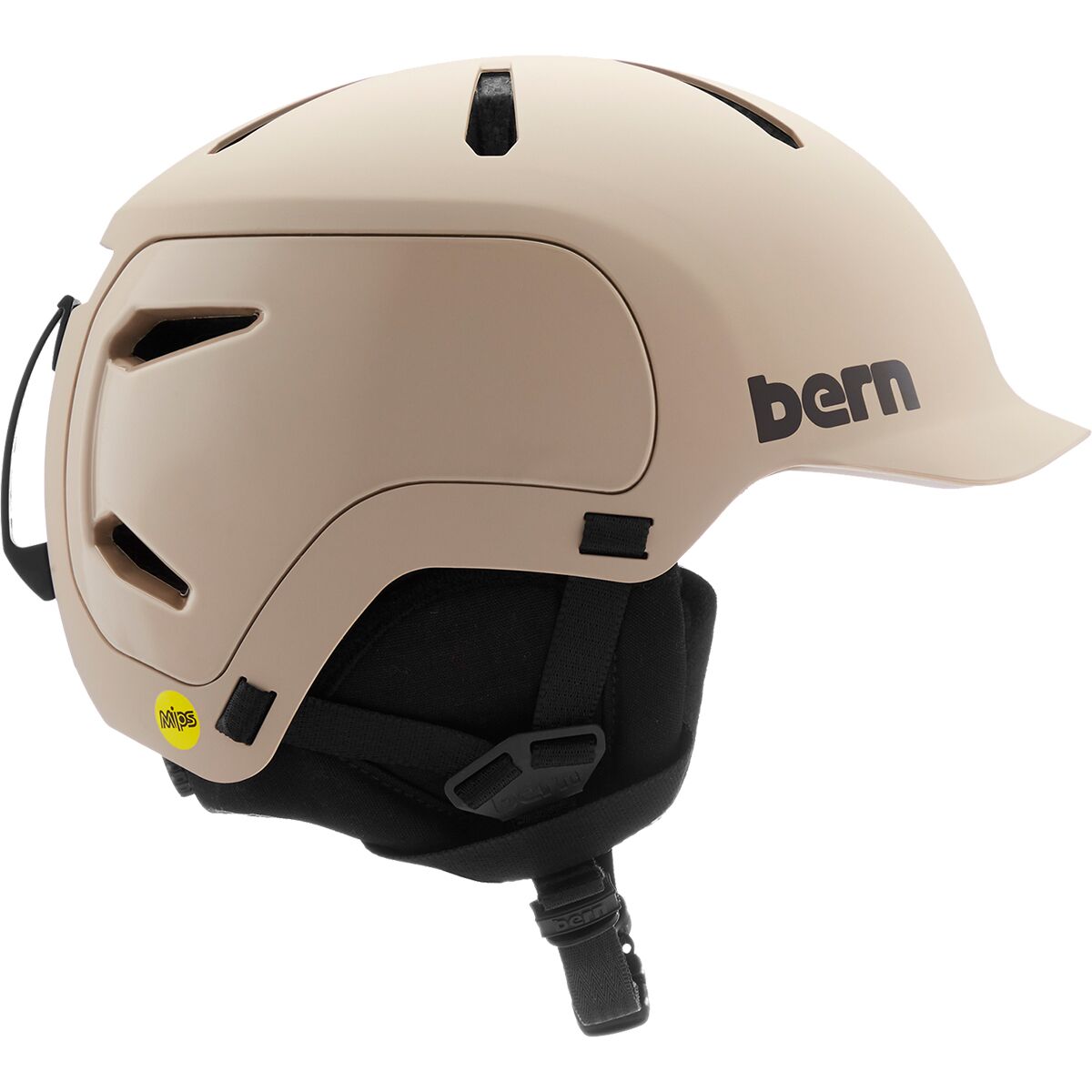 Bern Watts 2.O MIPS Casco Da Ciclismo Unisex - Foresta Opaca, Taglia L - Leggero E Sicuro