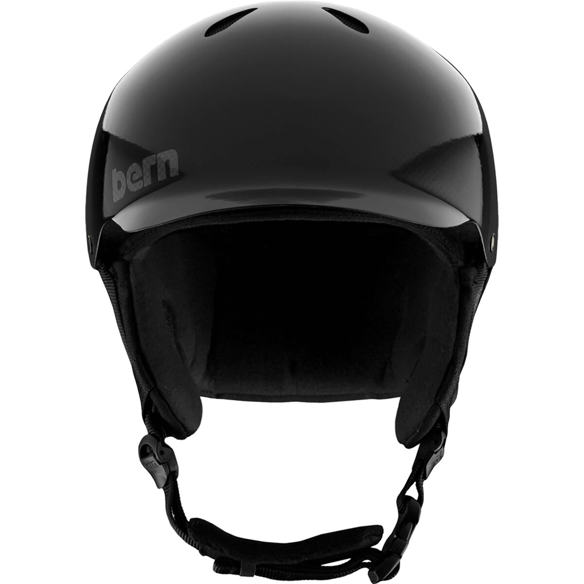 Bern Watts Carbon Fiber Ski Helmet Ski
