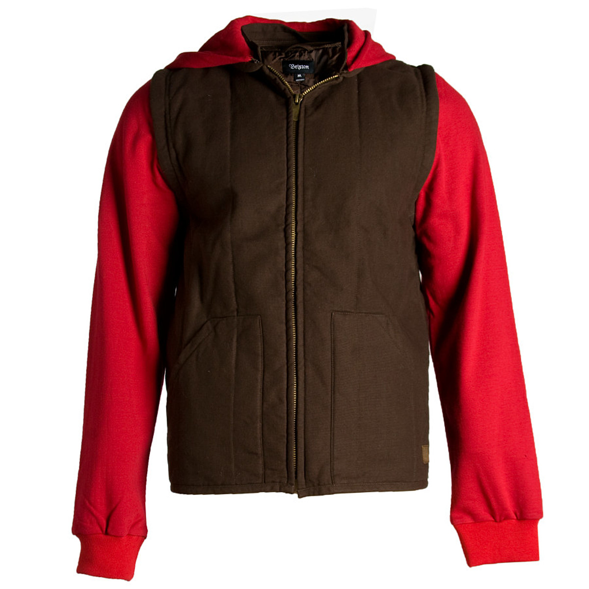 Brixton Ruger Hooded Jacket/Vest Men's Clothing