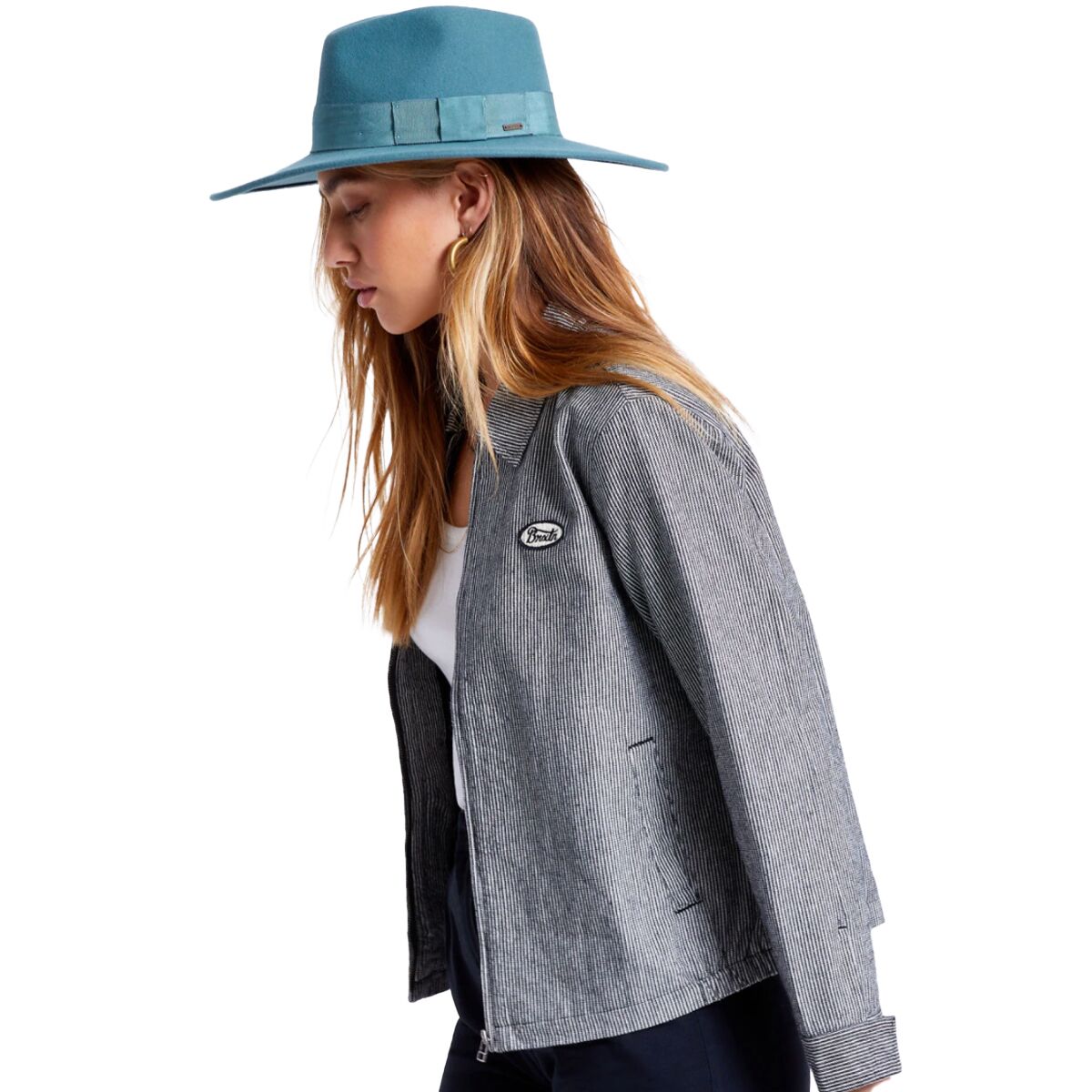 BRIXTON Cappello Cowboy In Feltro Di Lana Per Donna – Joanna Felt Hat