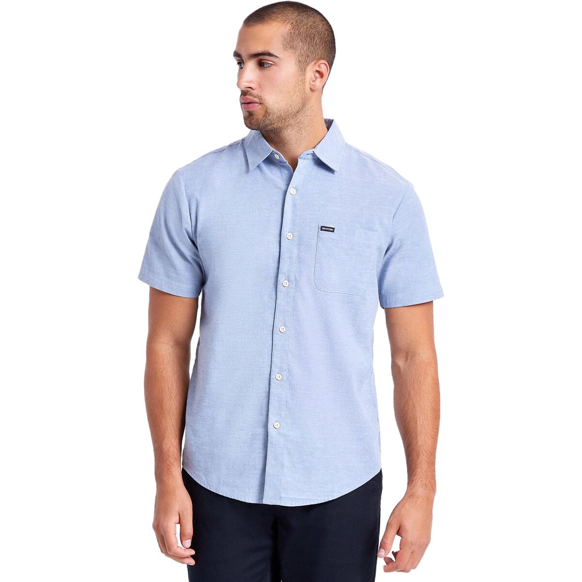 Brixton Charter Oxford Short-Sleeve Woven Shirt - Men's | Backcountry.com
