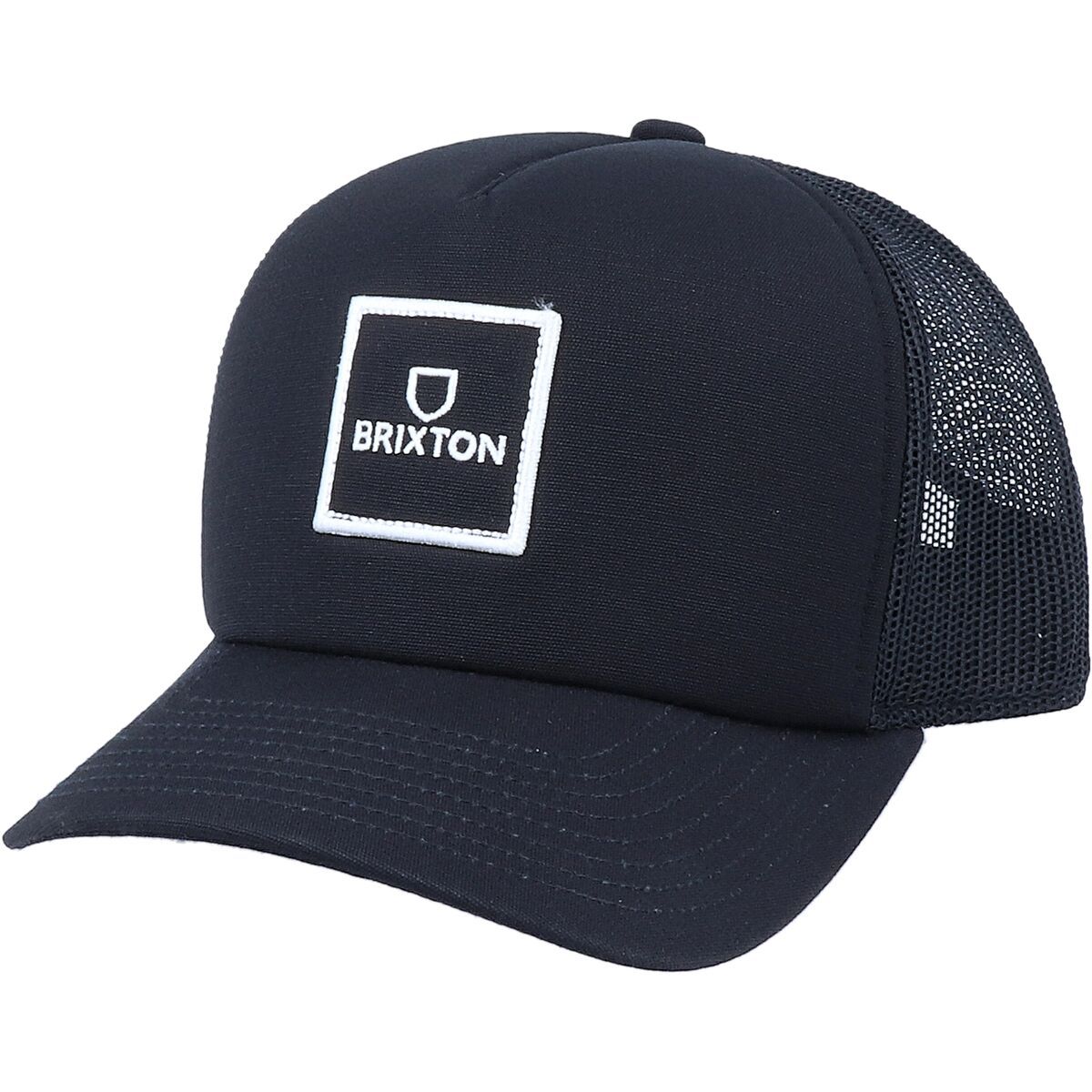 Brixton Pledge Mp Mesh Casquette Pour Homme, Gris Clair/noir