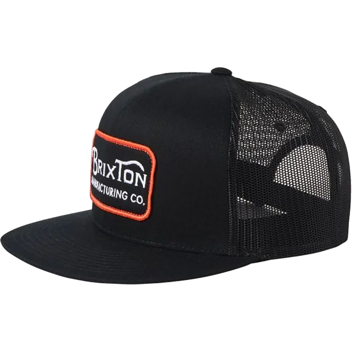 Brixton Rival Stamp NetPlus MP - Baseball Trucker Cap Uomo In Blu Scuro/Bianco | Visiera Riciclata E Chiusura Regolabile - 2