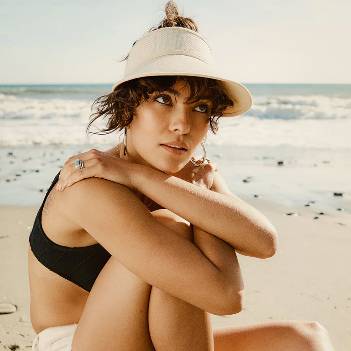 Brixton Newport Straw Visor - Women´s