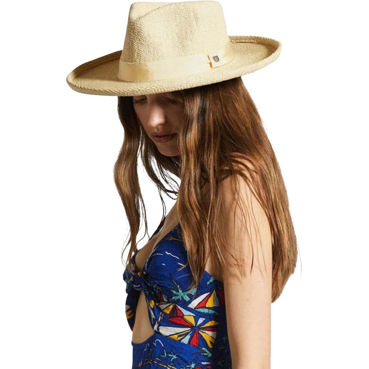 Brixton Victoria Straw Fedora - Women´s