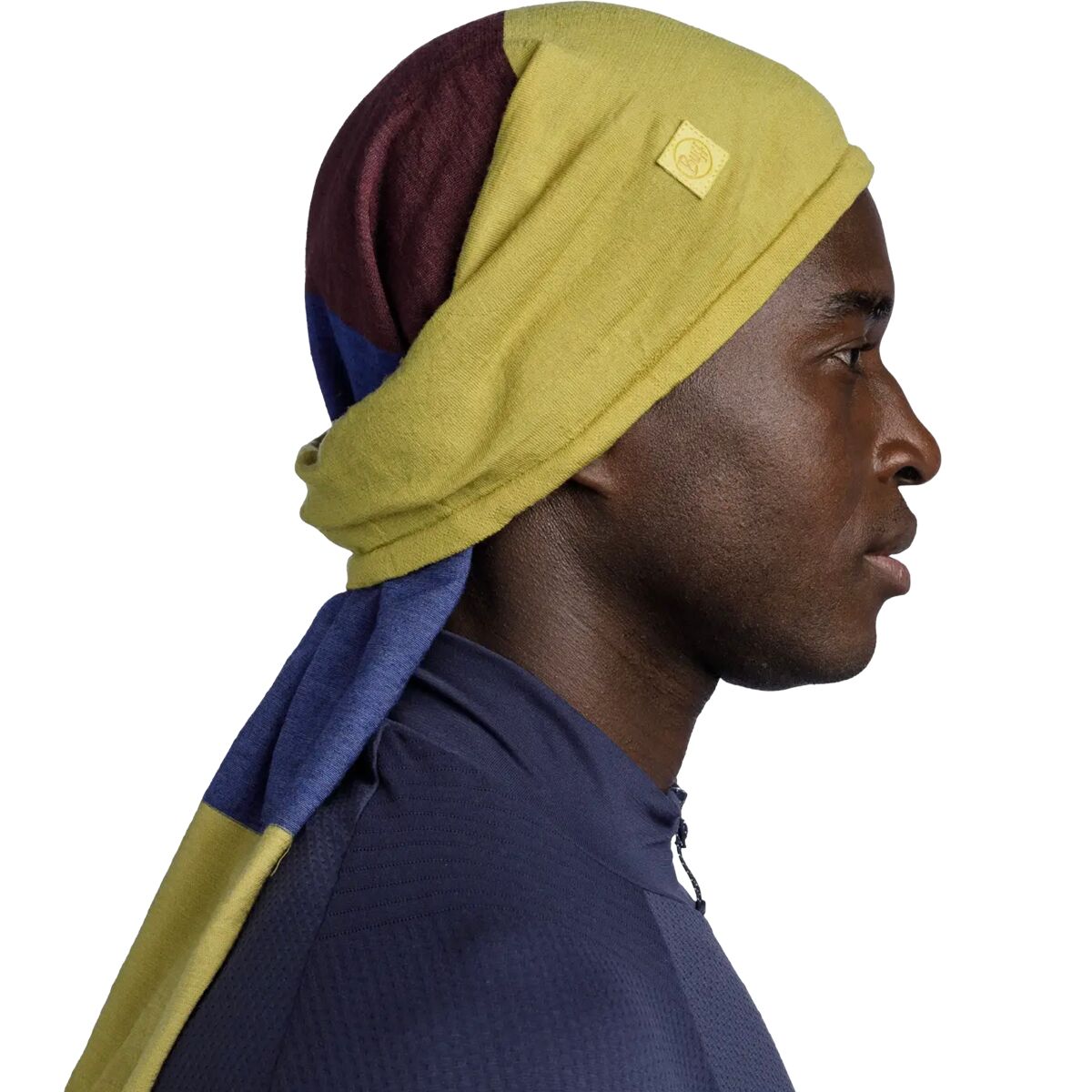Buff Merino Move Foulard Multifunzionale In Lana Merino - Grigio Grafite, Unisex - 2