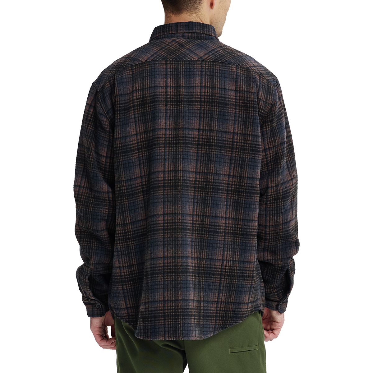 Short Sleeve Men's Sz M Burton Brighton Shacket Plaid