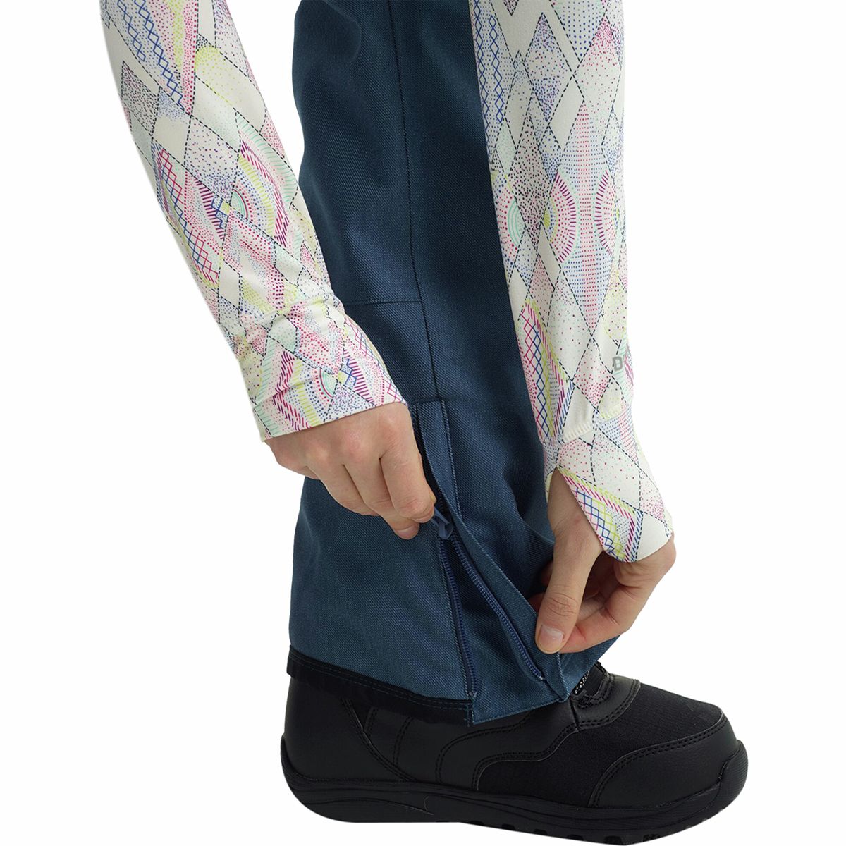pantalon Burton Avalon Bib 2L Stretch - True Black - women´s