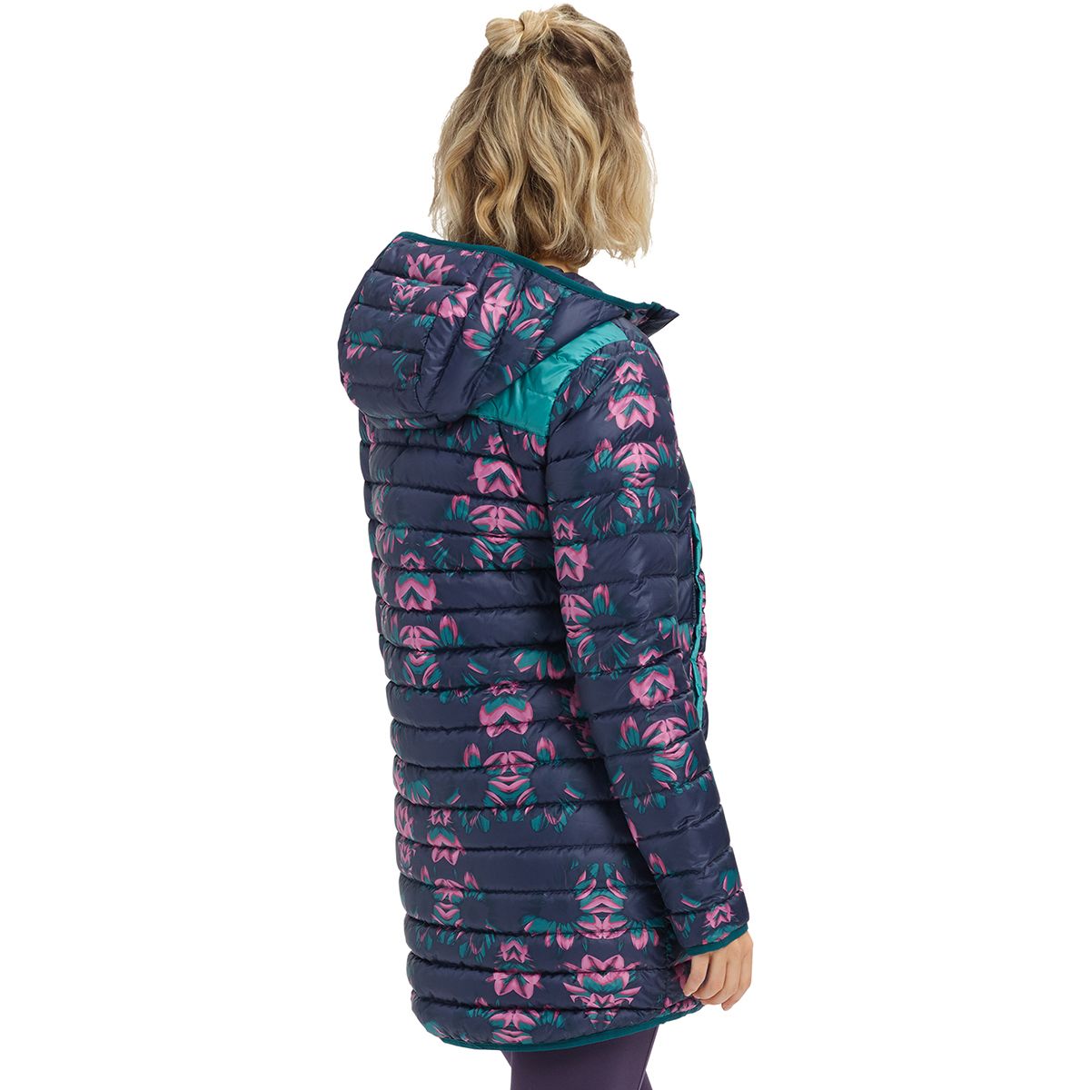 Burton Evergreen Hooded Long Down Jacket Women's Clothing