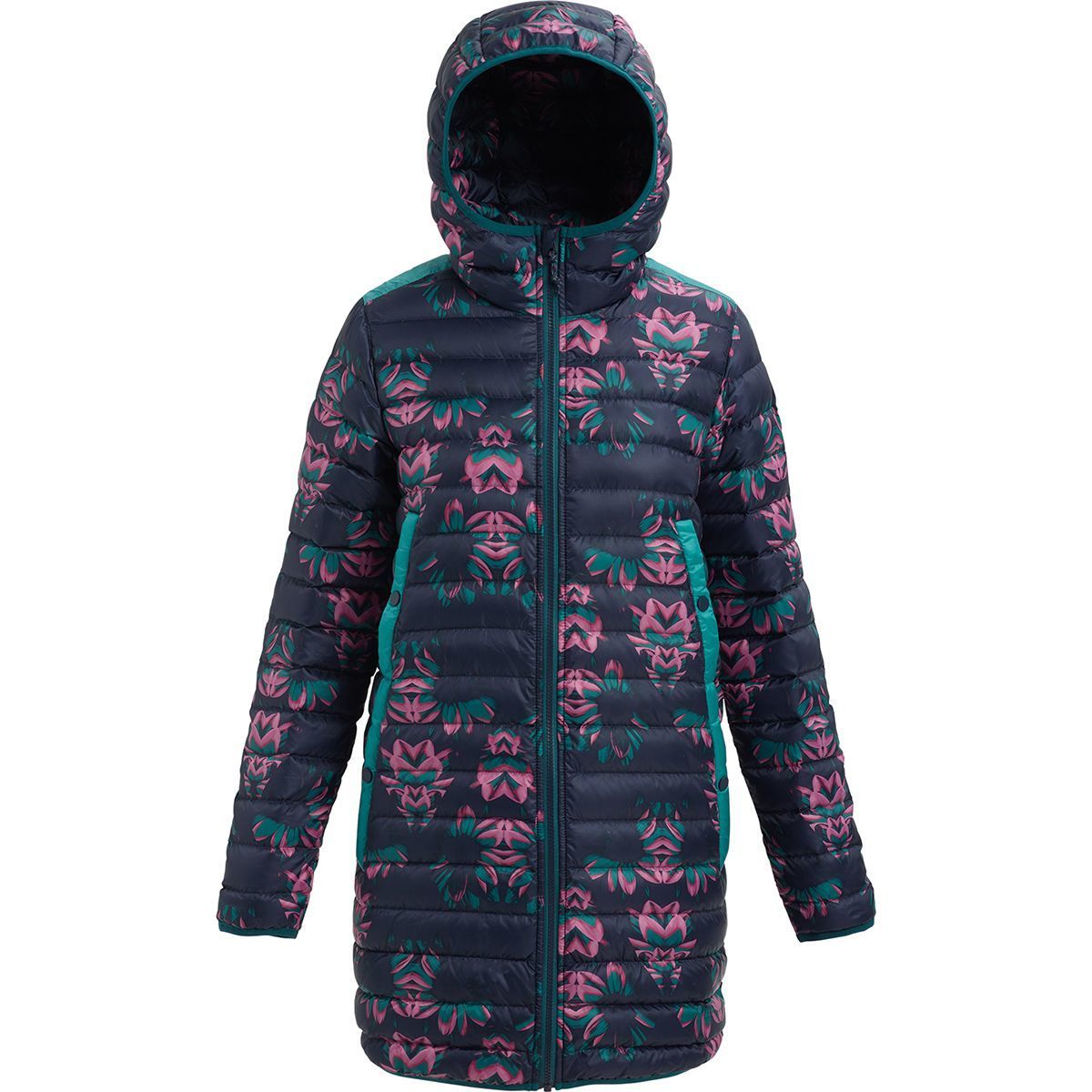 Burton Evergreen Hooded Long Down Jacket Women's Clothing