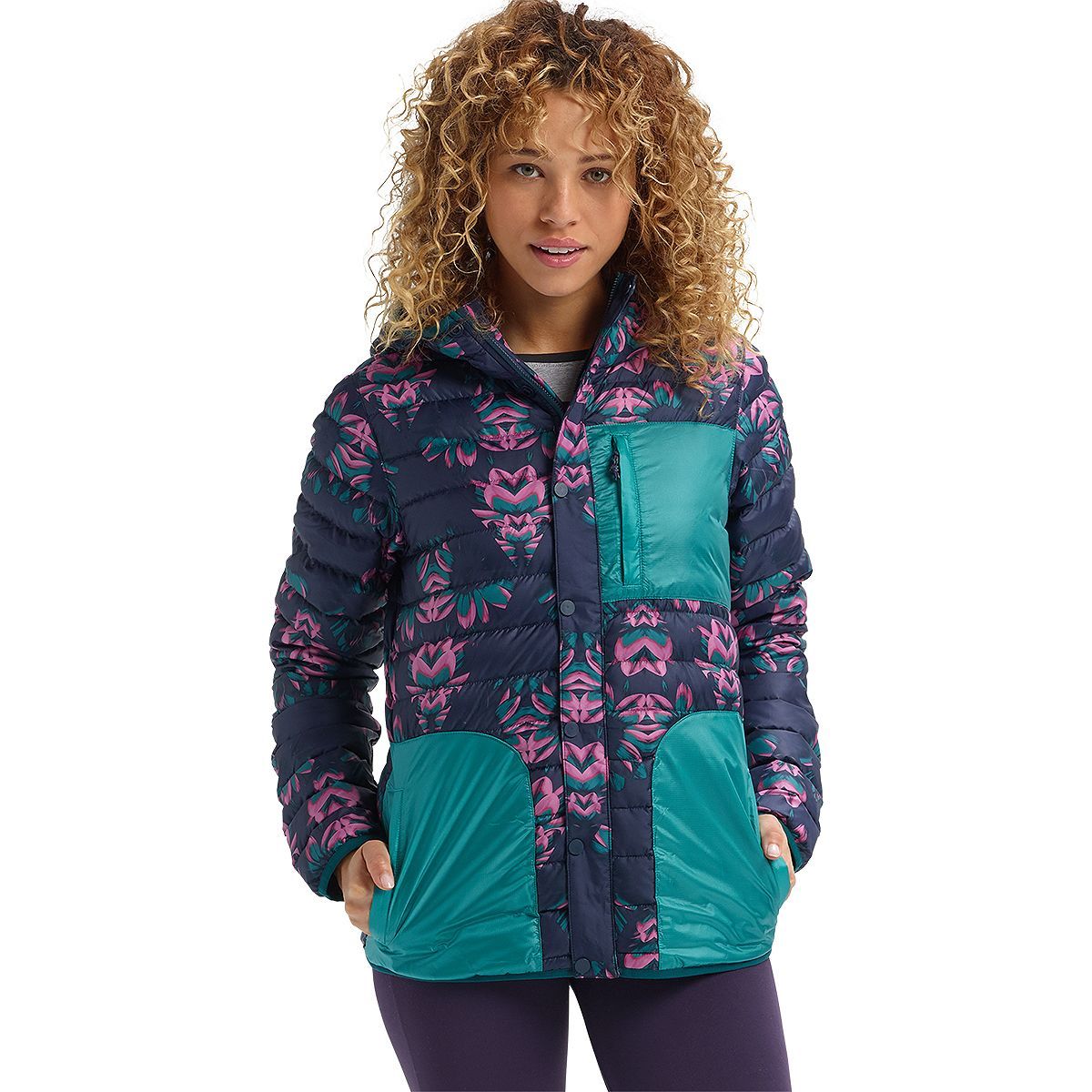 burton evergreen down jacket