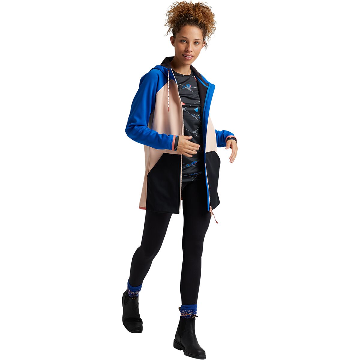 Burton Crown Weatherproof Long FullZip Fleece Jacket Women's Clothing