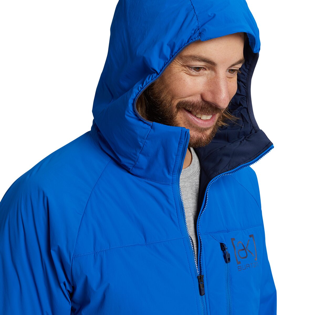 Burton Men's AK Power Dry Hoodie - Polartec Base Layer With Thumbholes, Odor-Resistant, For Snow Sports