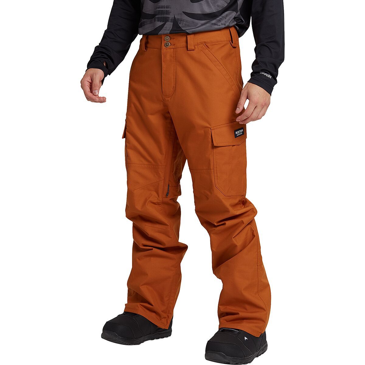 mens snow pants short