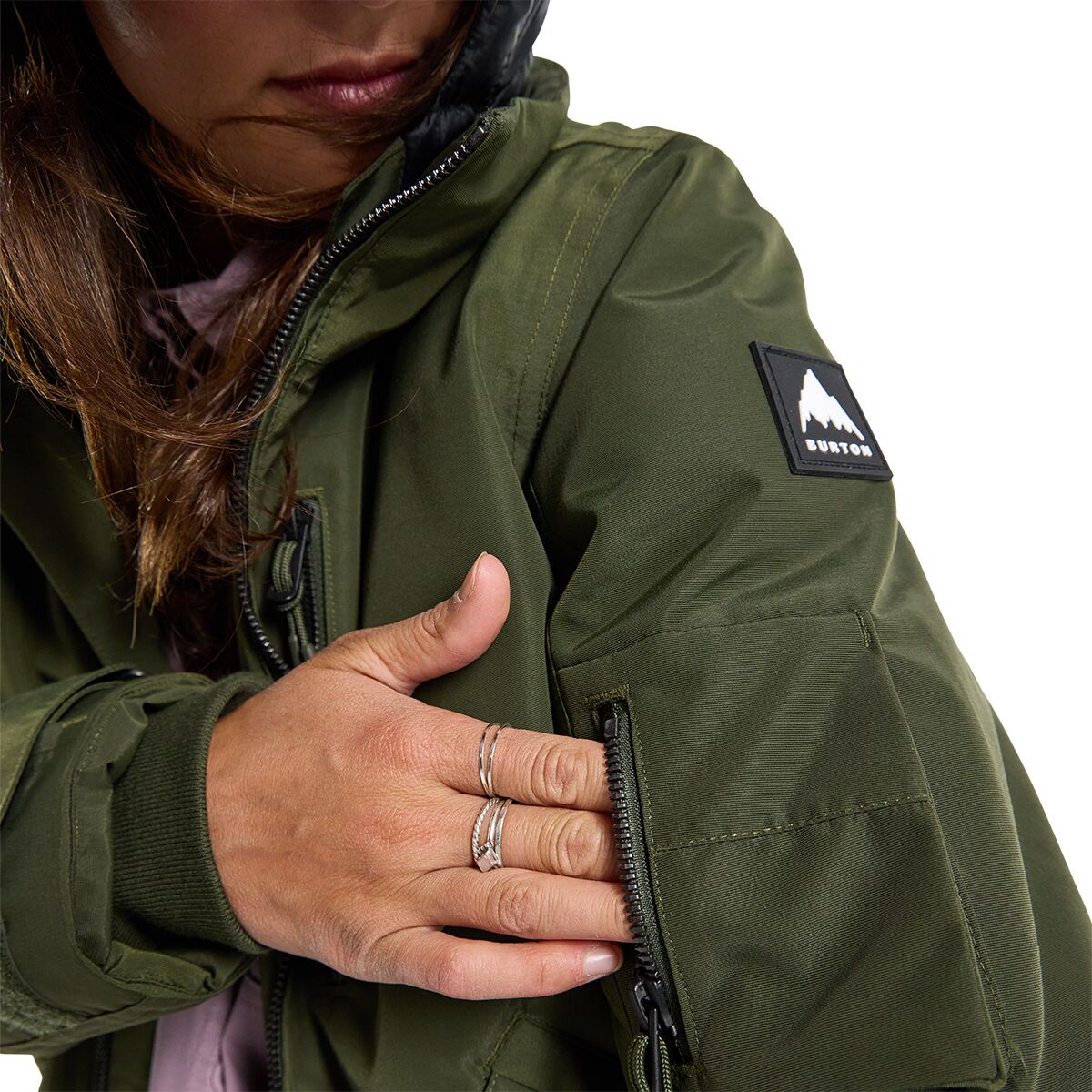 Burton Saxton Bomber Jacket Women's Clothing