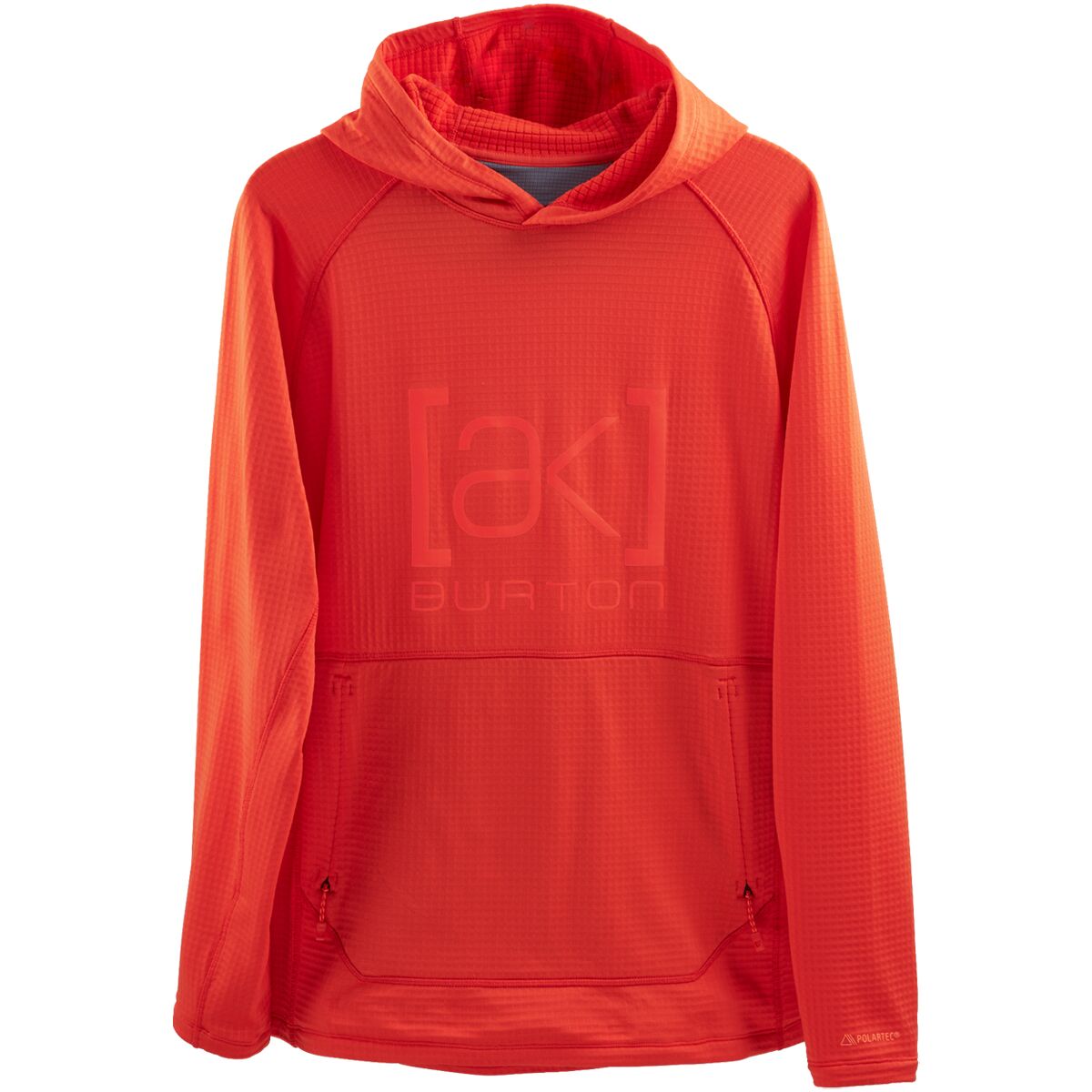 Burton AK Helium Grid Hooded Fleece Pullover Men's Clothing