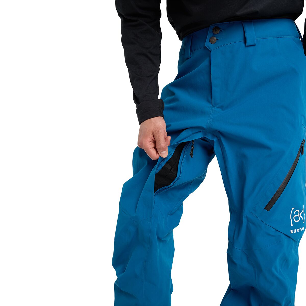 Мужские брюки Burton Cyclic GORE-TEX Pant, цвет: Синий бирюзовый — фото 4