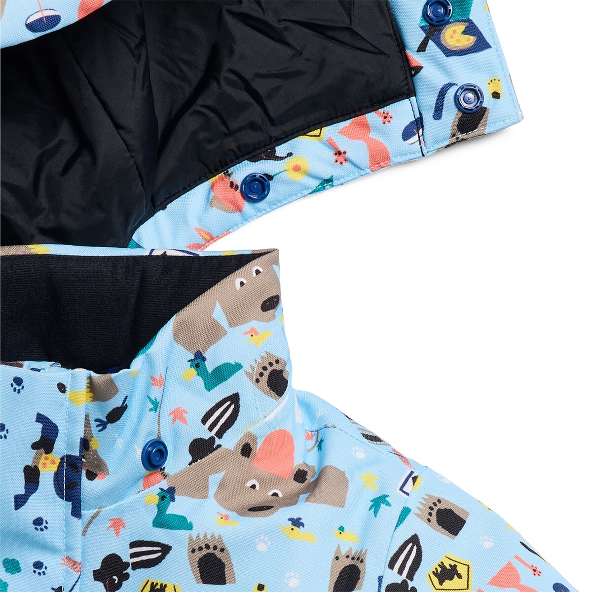 Детский комбинезон Burton 2L One-Piece Snowsuit - Toddlers', цвет: Critters — фото 5