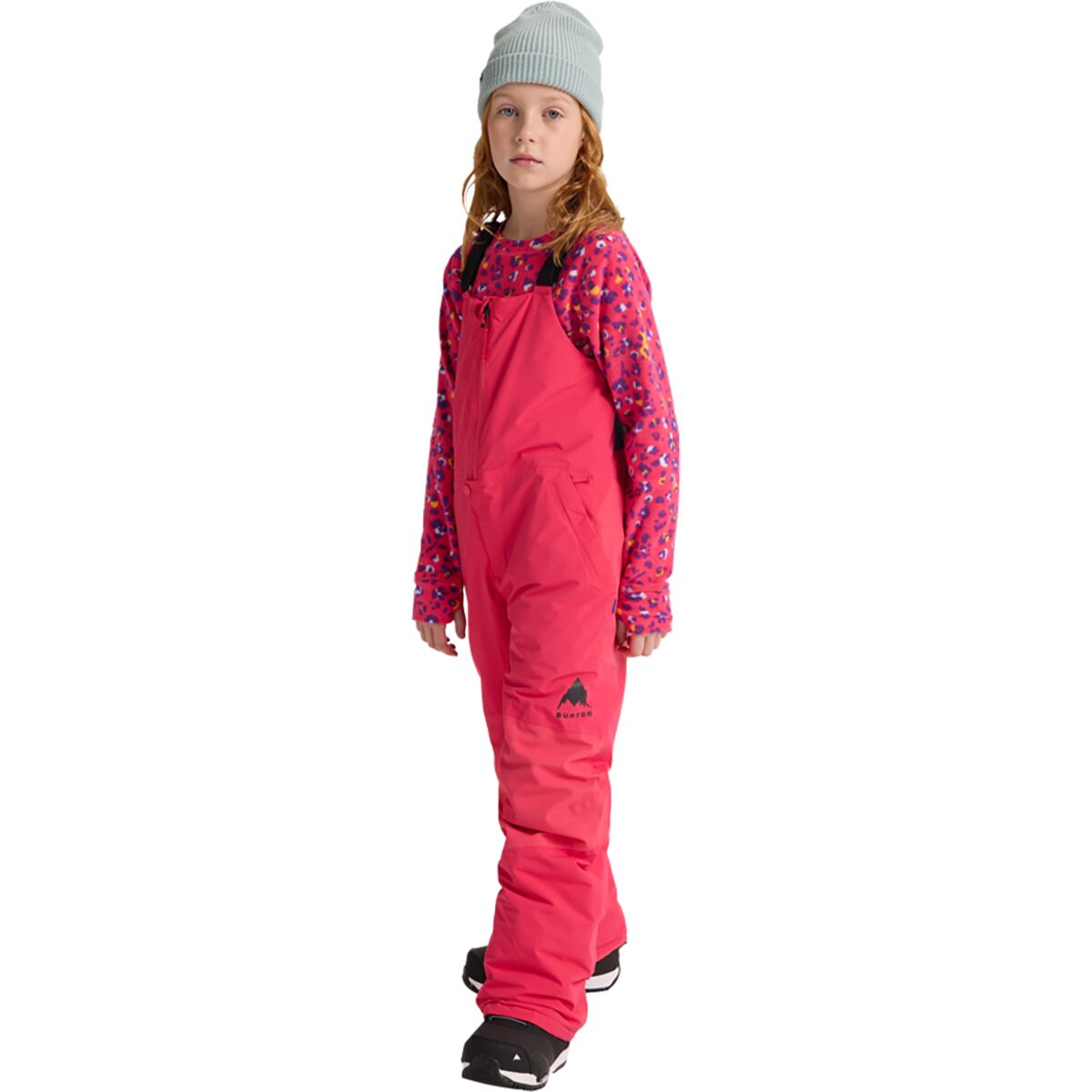 Детские брюки Burton Skylar 2L Bib Pant, цвет: Розовый — фото 3