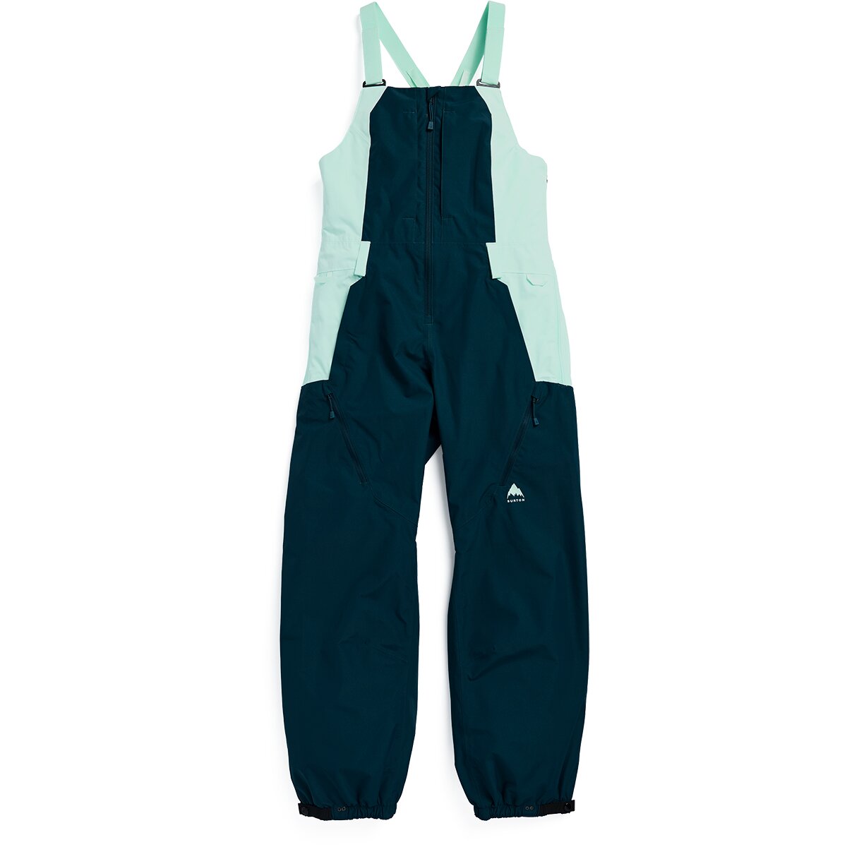 Женские брюки Burton Reserve Bib Pant, цвет: Бирюзовый — фото 7