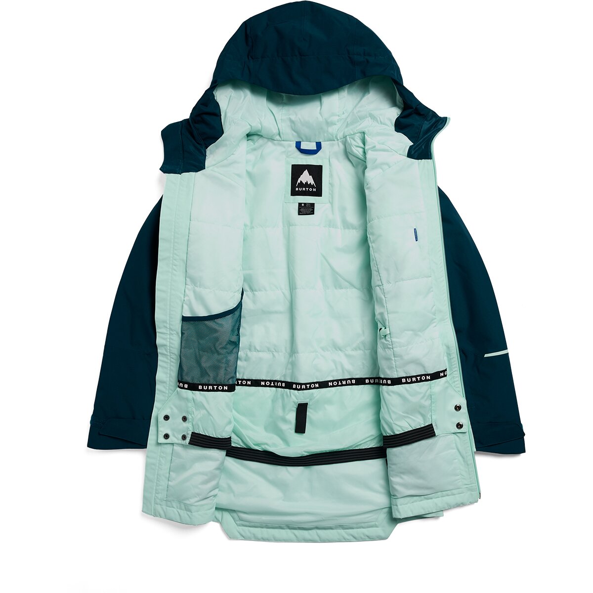 Женская куртка Burton Reserve Insulated, цвет: Бирюзовый — фото 6