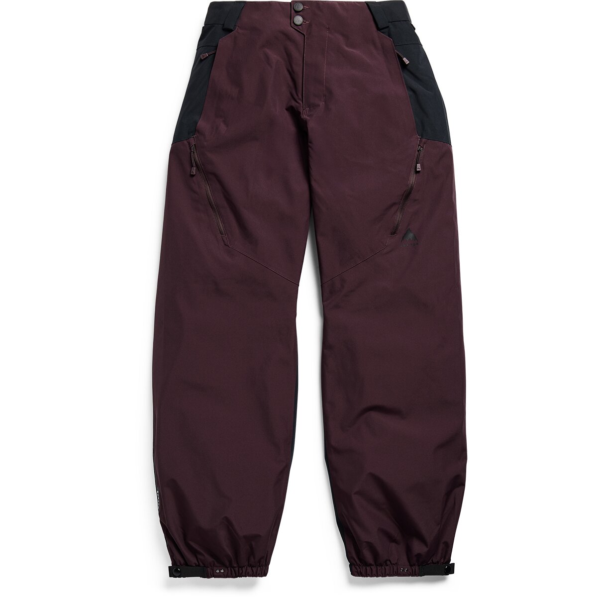 Женские брюки Burton Reserve Relaxed Pant, цвет: Коричневый / Чёрный — фото 2