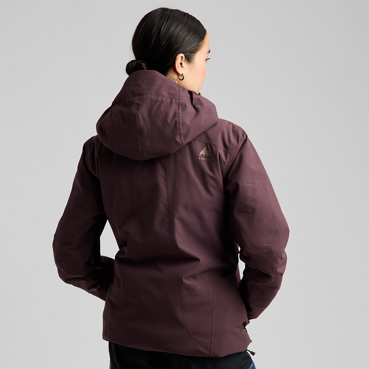 Женская куртка Burton Reserve Slim Insulated, цвет: Коричневый — фото 2