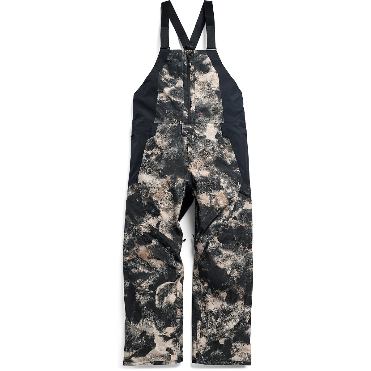 Мужские брюки Burton Reserve GORE-TEX 2L Bib Pant, цвет: Пустынный / Чёрный — фото 7