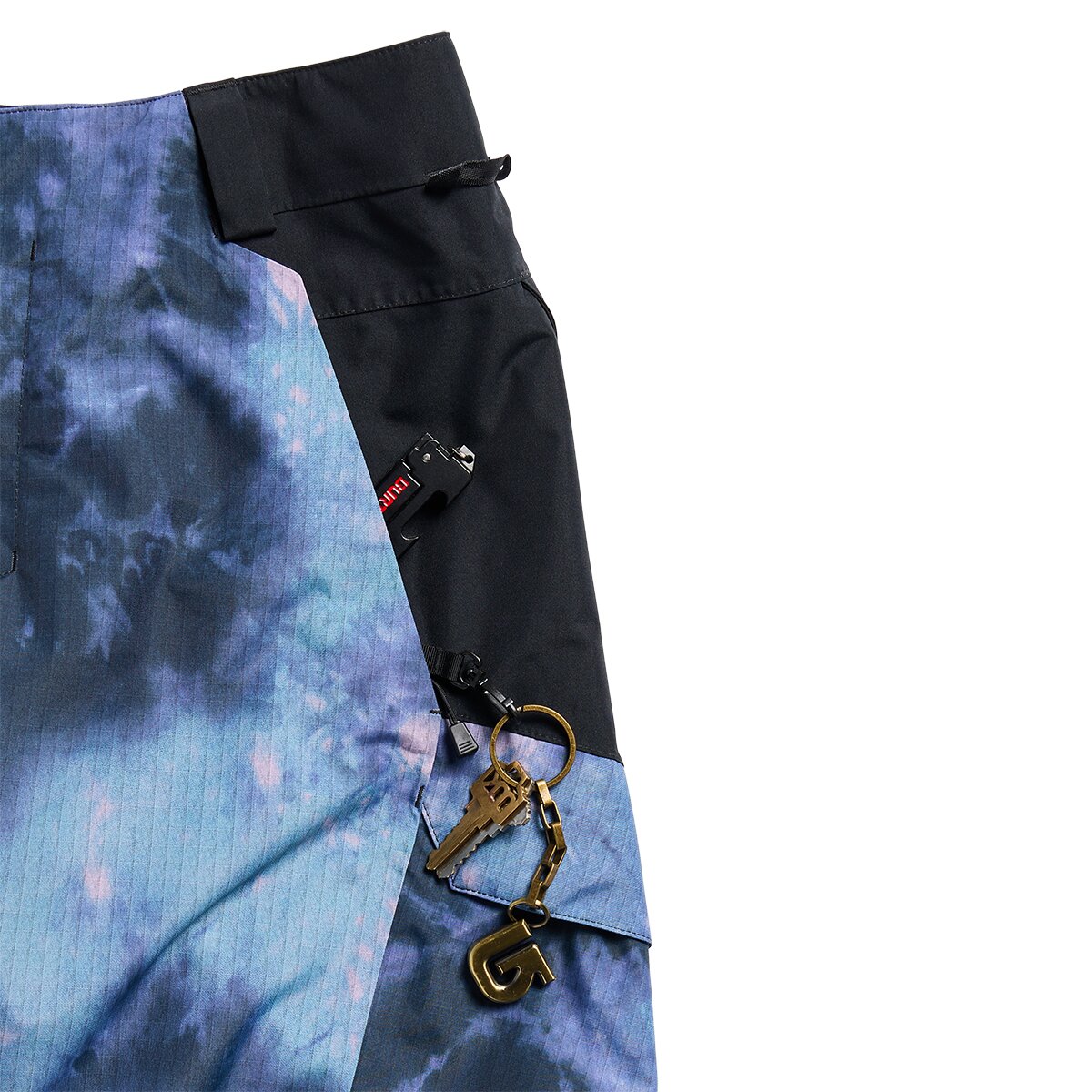 Женские брюки Burton Reserve 2L Pant, цвет: Crystal Dye / Чёрный — фото 2