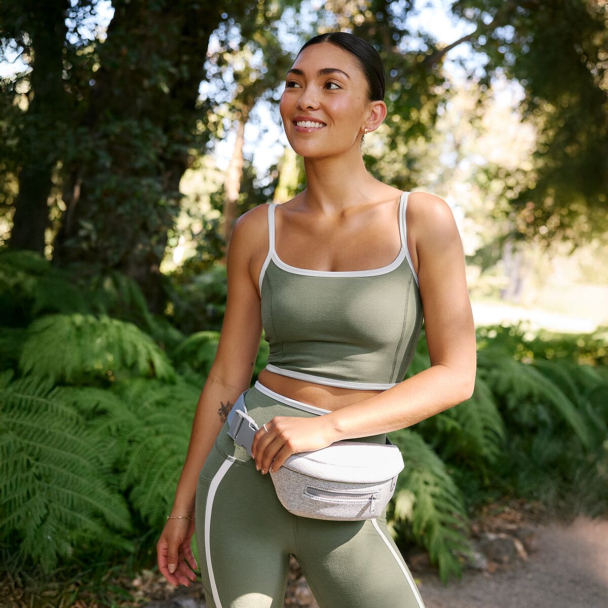 Beyond Yoga Spacedye New Moves High Cropped Tank Top -...