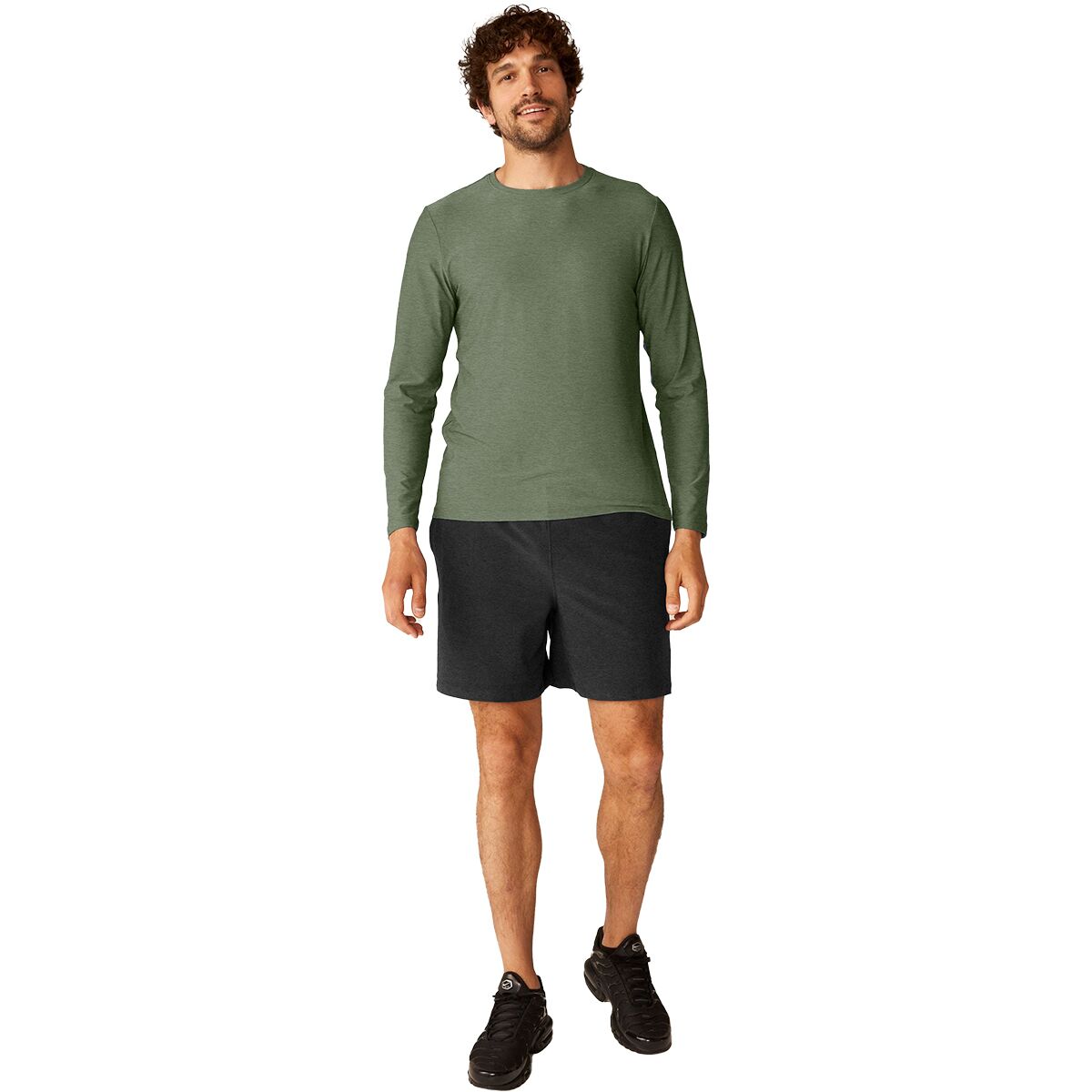 Beyond Yoga Always Beyond Long-Sleeve Crew T-Shirt 2.0 -...