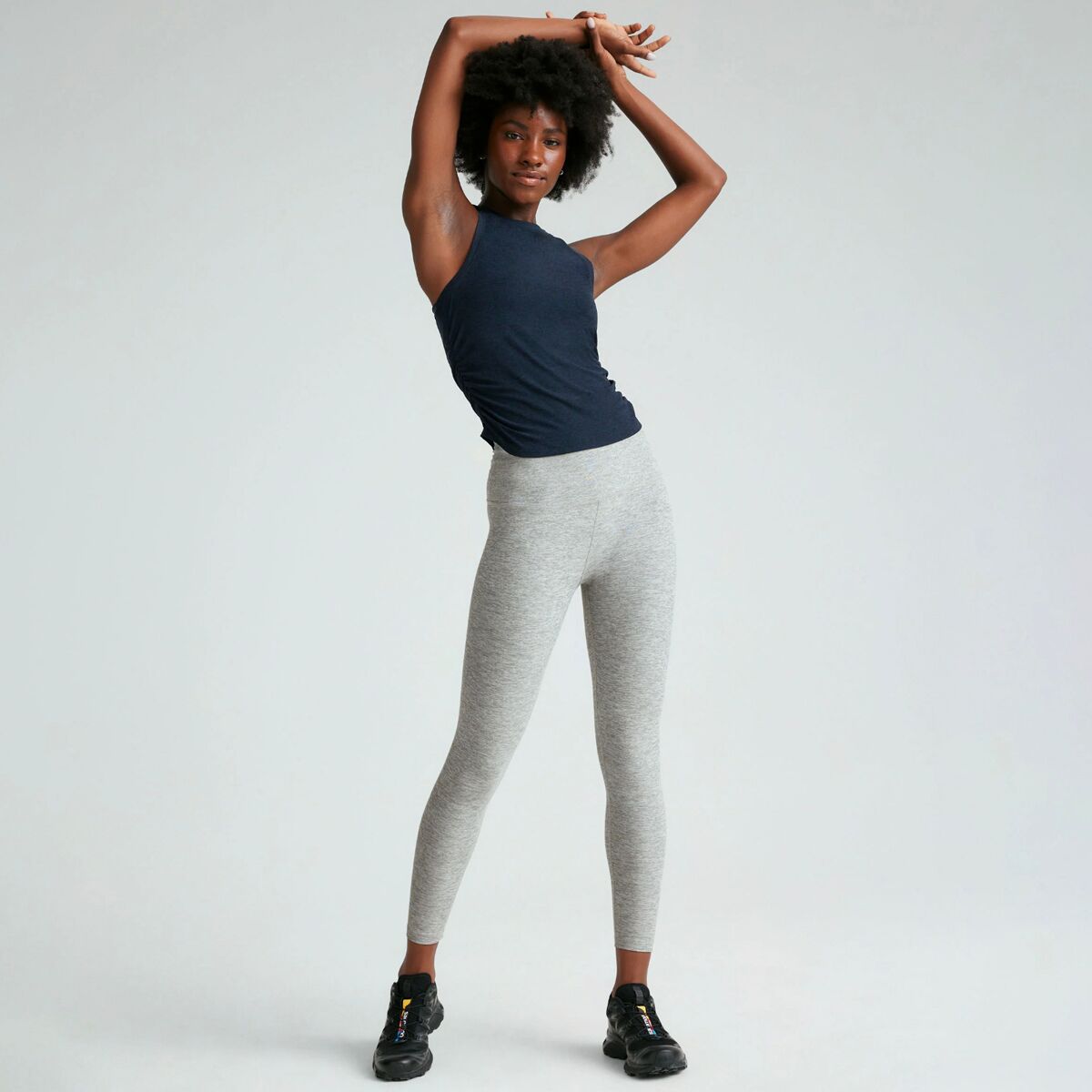 Beyond Yoga Featherweight Your Fit Shirred Tank Top -...