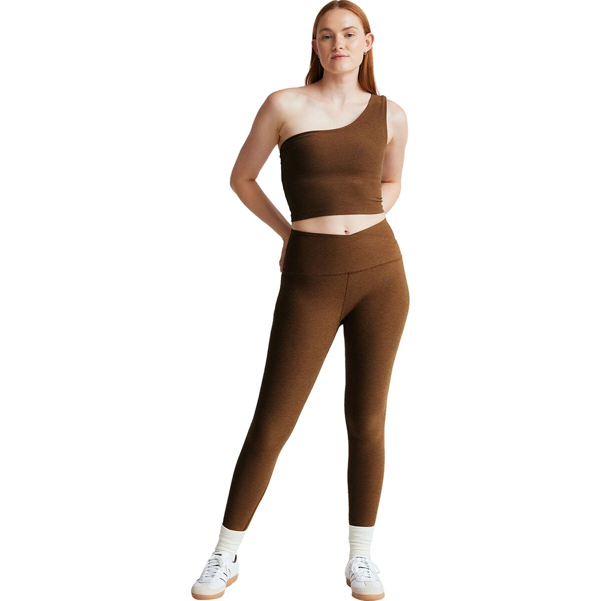 Beyond Yoga Spacedye The Bold Shoulder Cropped Tank Top -...