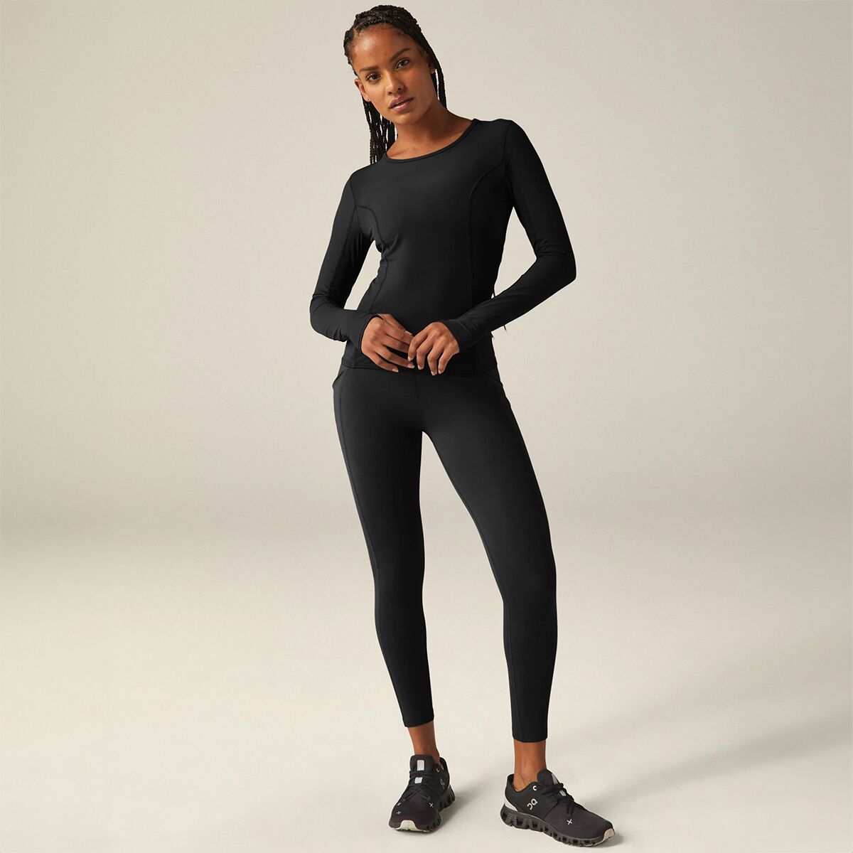 Beyond Yoga Powerbeyond Lite Airshield Long-Sleeve Shirt -...