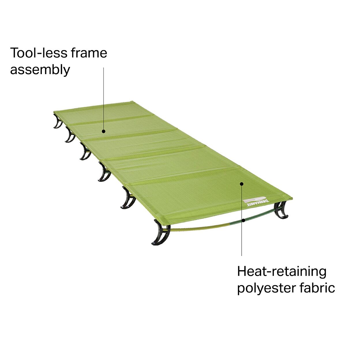 ThermaRest UltraLite Cot Hike & Camp