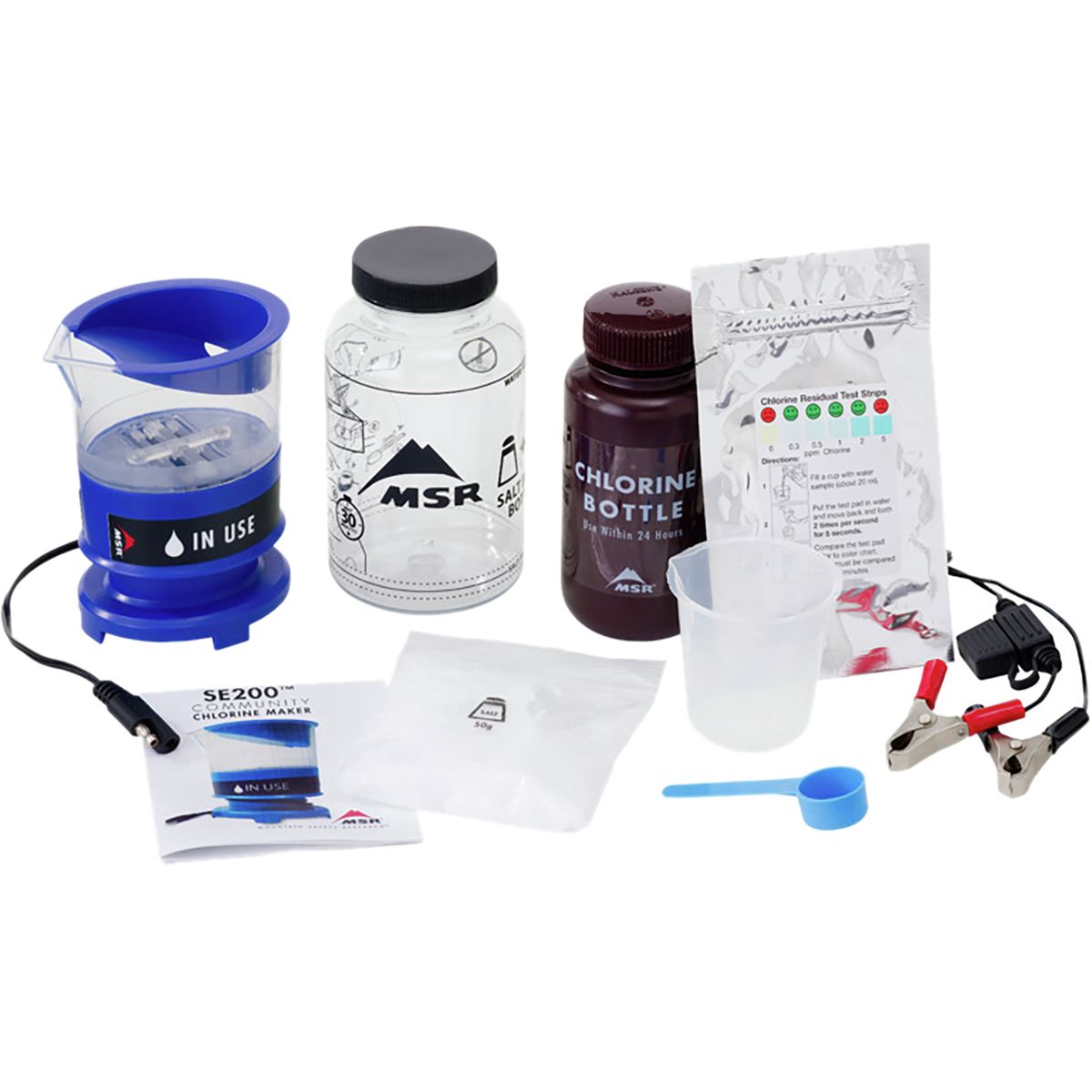 MSR SE200 Community Chlorine Maker Hike & Camp