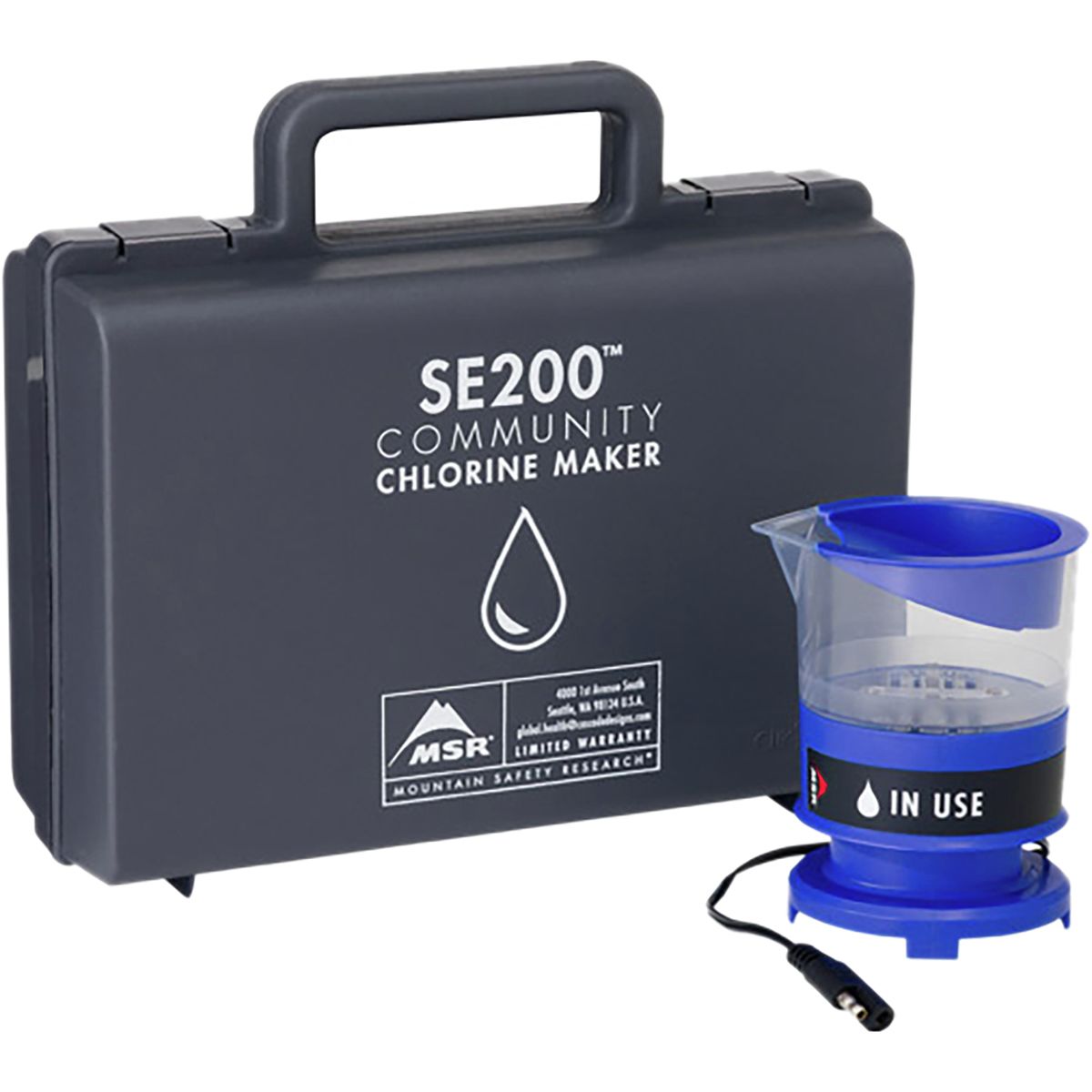 MSR SE200 Community Chlorine Maker Hike & Camp