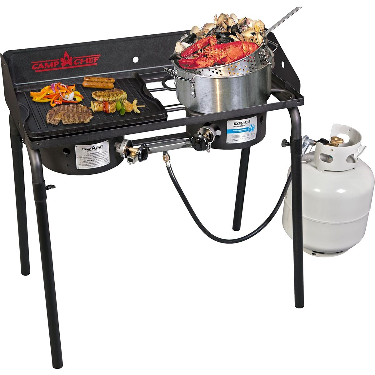 Camp Chef Explorer 2 Burner Range Hike & Camp