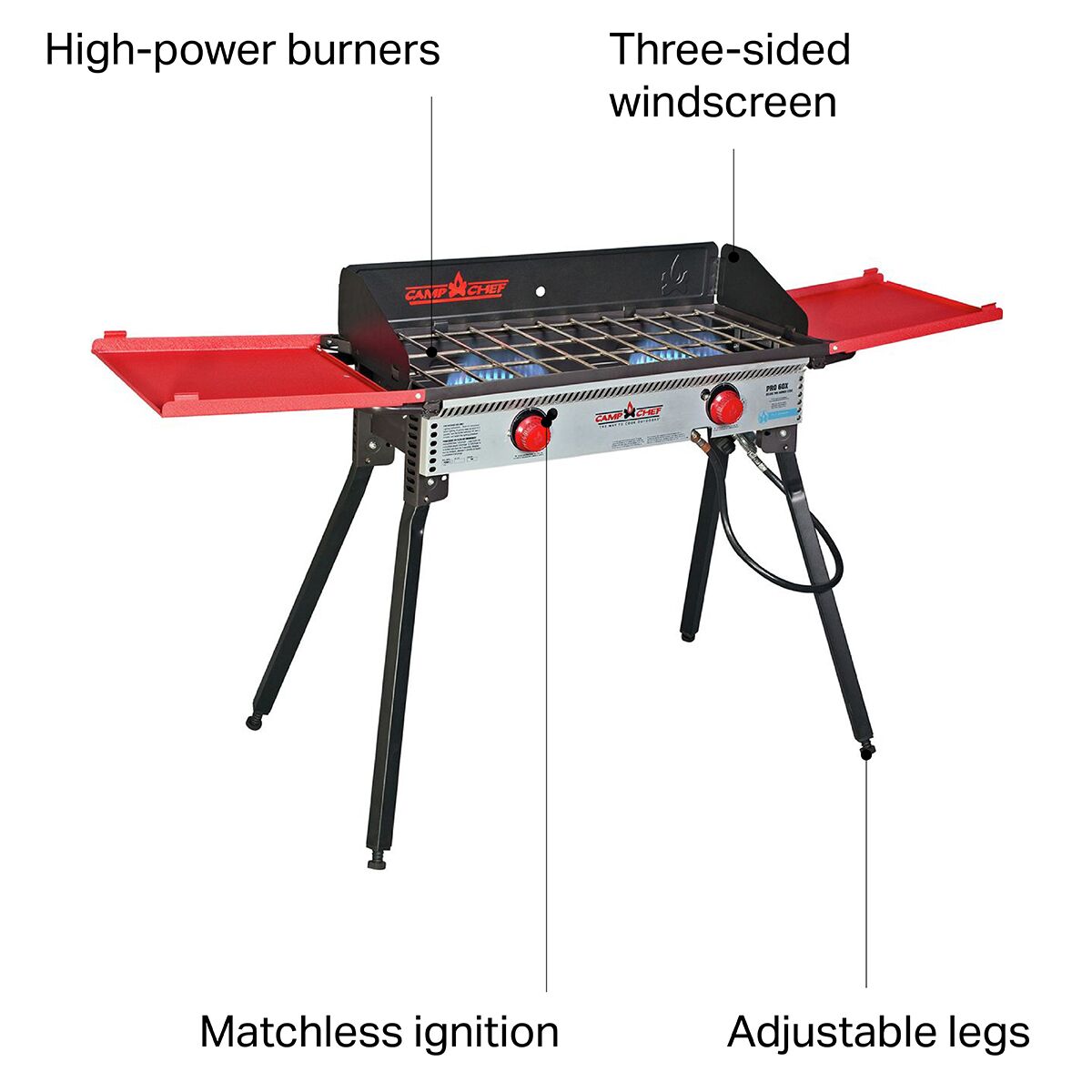 Camp Chef Pro 60X Two Burner Camp Stove